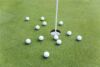 Beauty queen swaps tiara for golf clothing