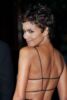 Halle Berry steps out in beige golf trousers