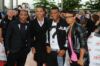 JLS stars show off golf fashion