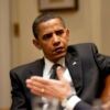 President Obama sports white golf apparel while holidaying