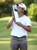 Simon Khan sports simple golf fashion at Wentworth 