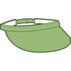 Ladies 100% Cotton Golf Visor Lightweight Forres Hat In 10 Colours Kiwi One Size