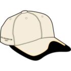 Mens 100% Cotton Contrast Colour Golf Cap Holyrood In 3 Colours Sand/Black One Size