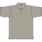 Mens Plain Polo Combed Cotton Prestwick Golf Shirt In 3 Colours Latte/Winter White S