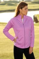 Ladies' Glenmuir Beatrice Storm Bloc™ Zip Front Fleece Jacket In 2 Colours