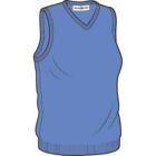 Ladies Lambswool Sleeveless Slipover Golf Sweater Dornoch In 12 Colours Helio XS