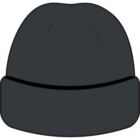 Mens Duns Knitted Thinsulate Bobble Golf Hat with Lining In 5 Colours Charcoal/Black One Size