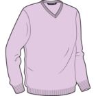 Mens Luxury Merino and Angora Kinsale Sweater In 6 Colours Lilac S