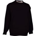 Mens Kirkton Lightweight Merino Wool Crew Round Neck Golf Sweater In 7 Colours Black S