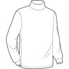 Mens Cotton Roll Collar Polo Neck Lewis Shirt In 6 Colours White XS