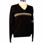 Black/Winter White Lurex