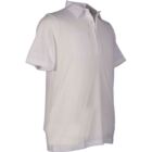 Mens Moffat Plain Colour Tailored Collar Golf Shirt In 12 Colours White S