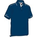 Mens Fitted Short Sleeve Coolflex Performance Golf Shirt Skibo In 6 Colours Blue/White S