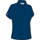 Ladies Shaped Fit Cotton Polo Golf Shirt Sophie In 17 Colours Blue XS