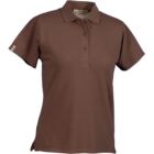 Ladies Sophie Shaped Fit Cotton Polo Golf Shirt In 15 Colours Latte XS
