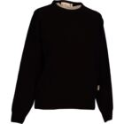 Ladies Sundridge Lambswool Crew Neck Classic Golf Sweater In 18 Colours Black XS