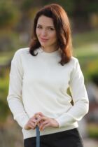 Glenmuir Sundridge 100% Lambswool Classic Crew Neck Golf Sweater
