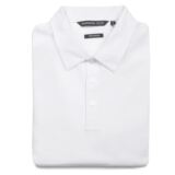 Mens Rhyl Supima Cotton Long Sleeve Golf Shirt In 4 Colours White S