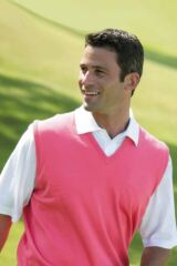 Mens Lightweight Merino Wool Sleeveless Slipover Lauder In 16 Colours