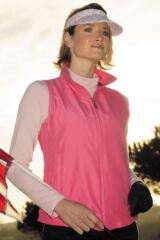 Ladies Sleeveless Golf Windshirt Forth In 5 Colours