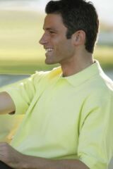 Mens Plain Combed Cotton Polo Golf Shirt Mull In 18 Colours