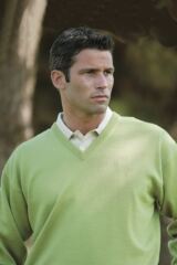 Mens Merino Wool V Neck Dee Sweater In 8 Colours