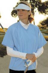 Ladies Solid Colour Half Sleeve Golf Windshirt Auckland In 5 Colours