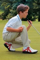 Boys 100% Cotton Contrast Coloured Stripe Golf Club Shirt In 4 Colours