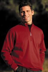 Mens Supima Cotton Zip Neck Machrie Sweater In 4 Colours