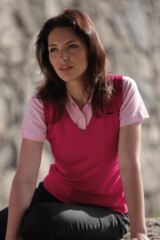 Glenmuir Astrid 100% Supersoft Cotton V Neck Slipover