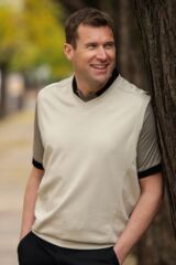 Glenmuir Bodmin Supima Cotton Slipover with Seam Detail
