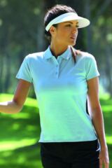 Ladies Carnie Shaped Fit Cotton Polo Golf Shirt In 4 Colours