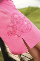 Ladies Carrie Cotton Stretch Patterned Golf Skort In 2 Colours