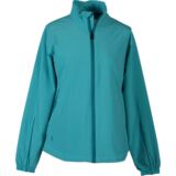 Ladies Charlotte Long Sleeve Stretch Golf Windshirt in 3 Colours Light Kingfisher/Kingfisher S