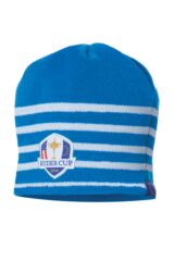 Glenmuir Ryder Cup 2014 Fanwear Dupplin Knitted Striped Beanie Hat