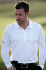 Glenmuir Farrar Plain Colour 100% Cotton Golf Long Sleeve Polo Shirt