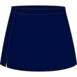 Ladies Frances Cotton Stretch A Line Golf Skort In 3 Colours Navy UK 8