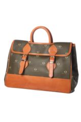 Glenmuir Ladies Genuine Leather Large Buckle Front Handbag