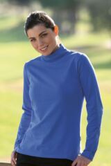 Ladies Hayley Shaped Fit Long Sleeve Cotton Golf Shirt In 8 Colours
