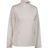 Ladies Hayley Shaped Fit Long Sleeve Cotton Golf Shirt In 7 Colours Winter White XS