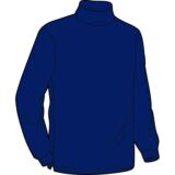 Mens Lewis Cotton Roll Collar Polo Neck Golf Shirt In 5 Colours Navy XS