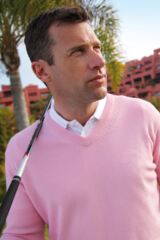 Glenmuir Lomond 100% Lambswool V Neck Golf Sweater