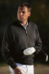 Mens Machrie Supima Cotton Zip Neck Golf Sweater In 5 Colours