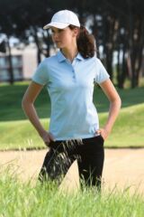 Ladies Michelle Mercerised Cotton Shaped Fit Golf Shirt In 7 Colours