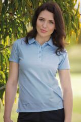 Glenmuir Michelle 100% Mercerised Cotton Shaped Fit Golf Shirt