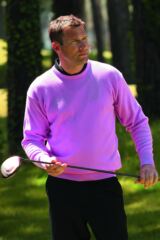 Mens Morar Lambswool Round Crew Neck Golf Sweater In 25 Colours