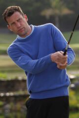 Glenmuir Morar 100% Lambswool Crew Neck Golf Sweater