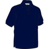 Mens Mull Plain Combed Cotton Polo Golf Shirt In 12 Colours Navy XS