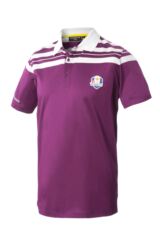 Glenmuir Ryder Cup 2014 Fanwear Ochil 100% Mercerised Cotton Polo Shirt with Contrast Collar and Shoulder Stripes