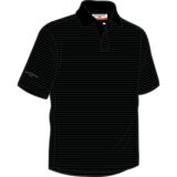 Mens Performance Fit Club Coolmax Golf Shirt In 12 Colours Black S